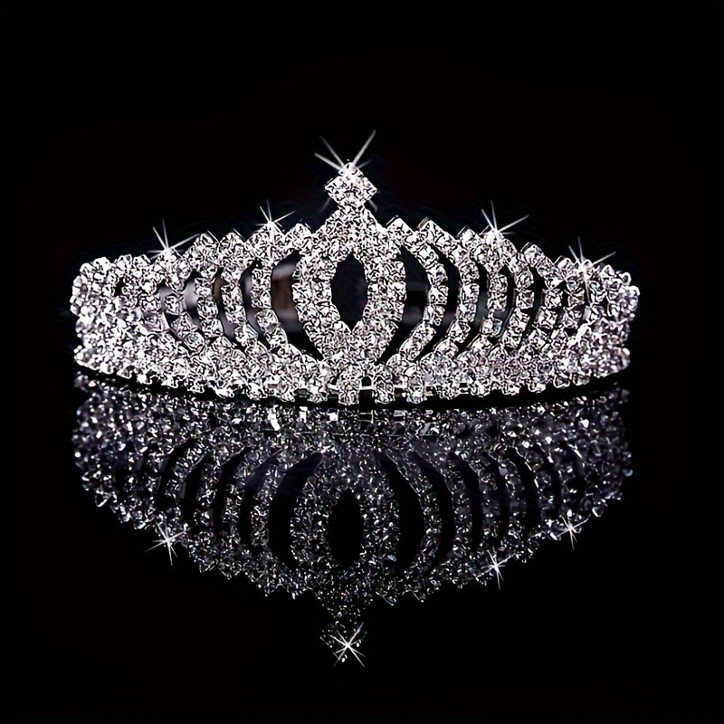Women'S Accessories Jewelry - 1Pc Royal Princess Headband, Full Rhinestone