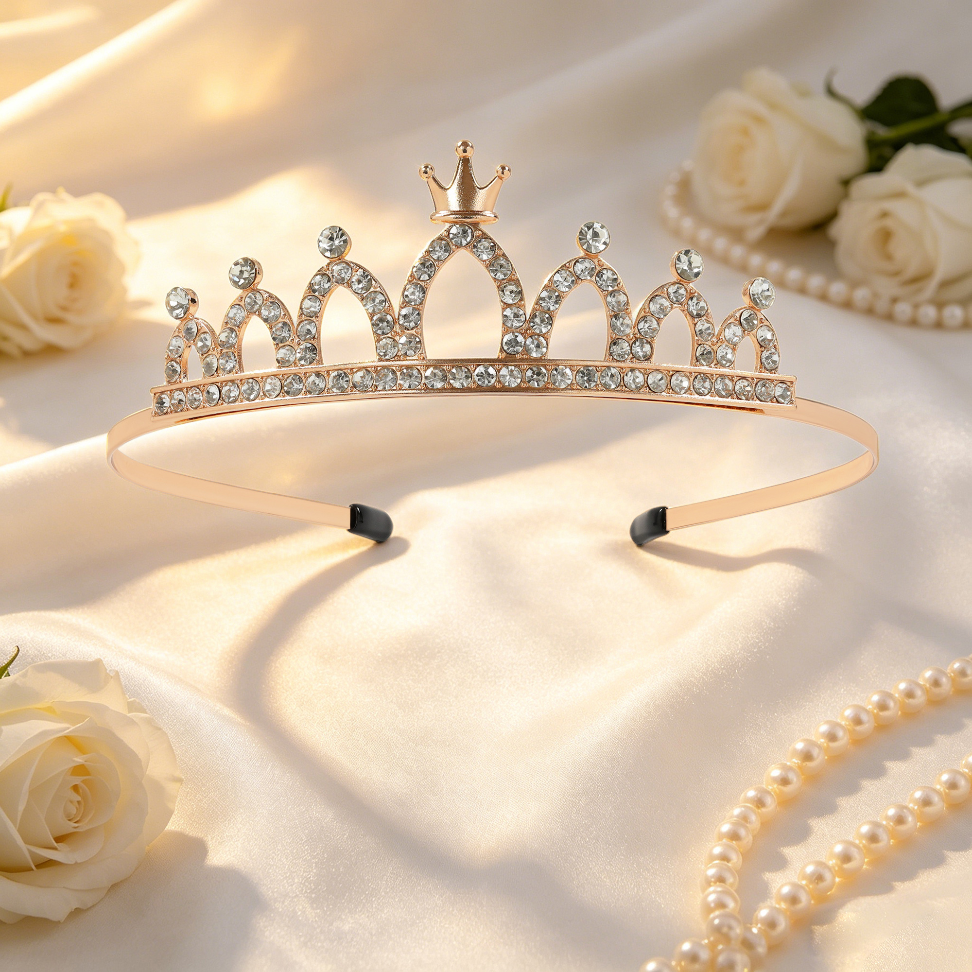 Women'S Accessories Jewelry - 2026 New Cross-border Minimalist Crown Alloy
