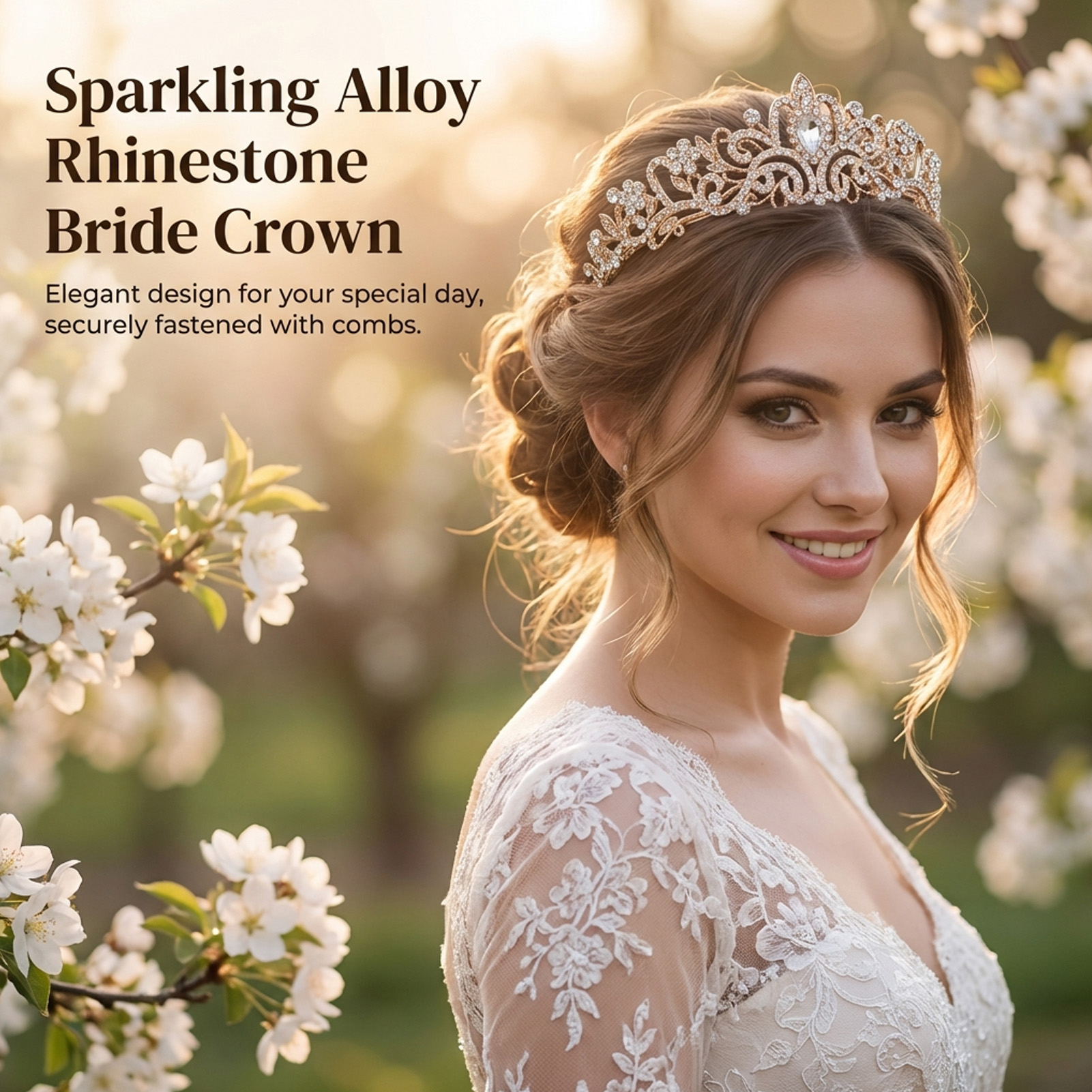 Elegant Bridal Crown Sparkly R – Women'S Accessories Jewelry Bewertung und Preis