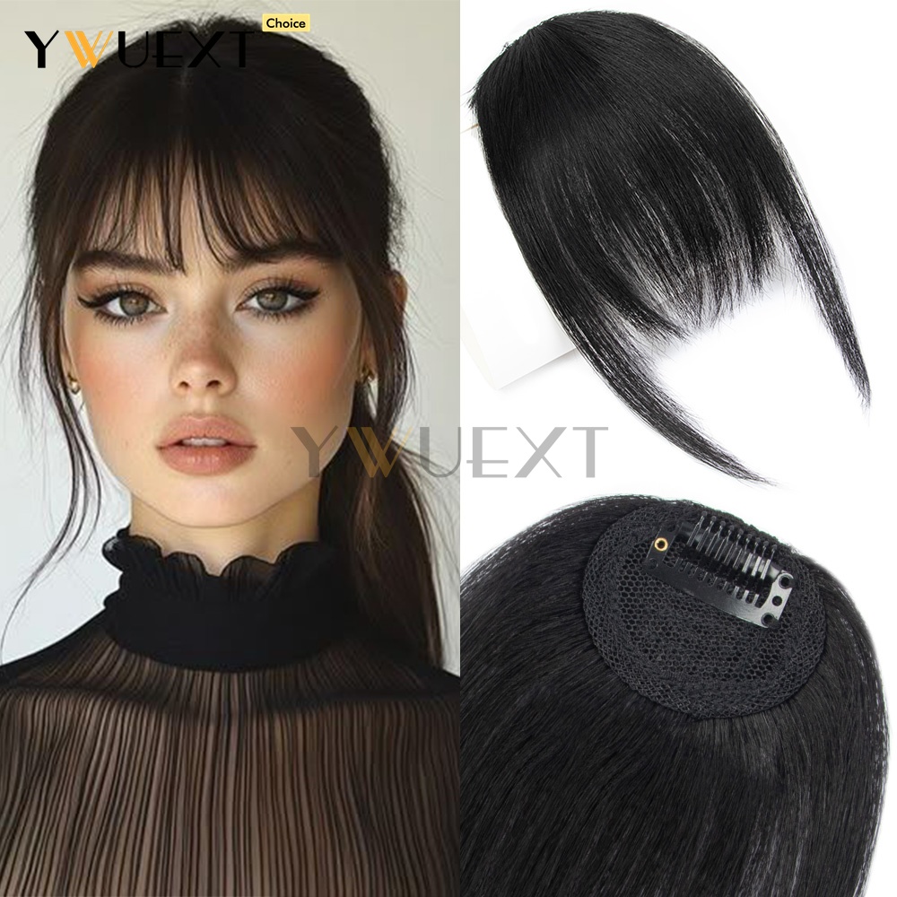 Clip In Human Hair Bangs Strai – Women Accessories Clearance Bewertung und Preis
