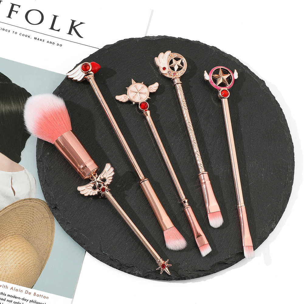 Sailor Moon Makeup Brushes Set – Women'S Vanity Accessories Bewertung und Preis