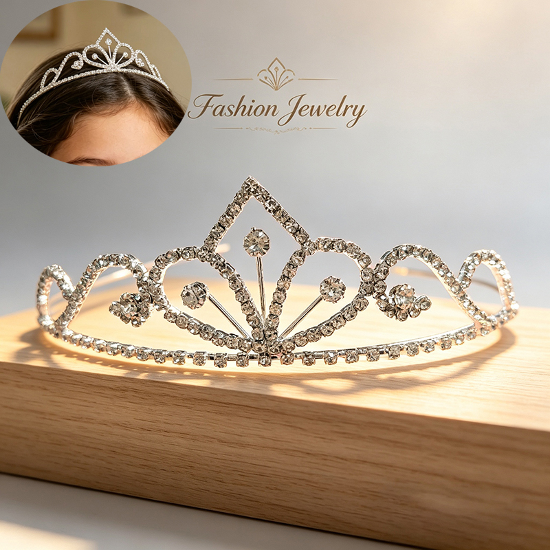 Silver Color Rhinestone Bridal – Women'S Vintage Accessories Bewertung und Preis