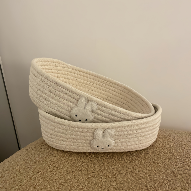 Kawaii Miffy Hand Woven Cotton – Women'S Vanity Accessories Bewertung und Preis