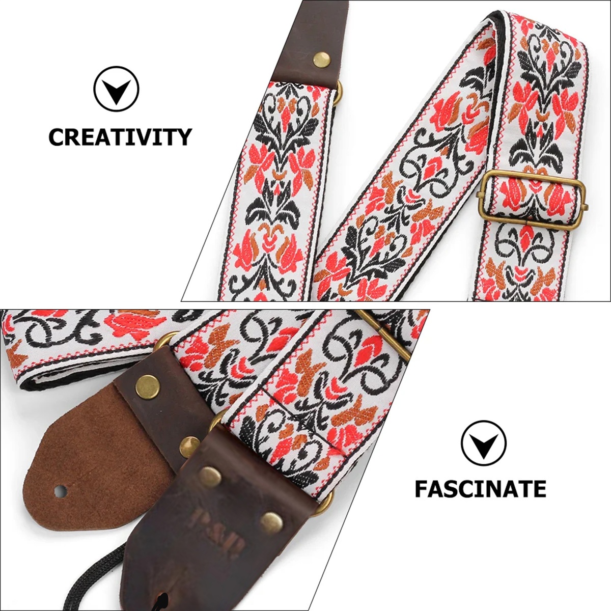 Miwayer Embroidered Guitar Str – Women Electronic Accessories Bewertung und Preis