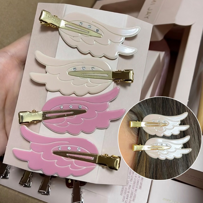1/2pcs Cute Wings Hairpin Fun  – Women'S Vanity Accessories Bewertung und Preis