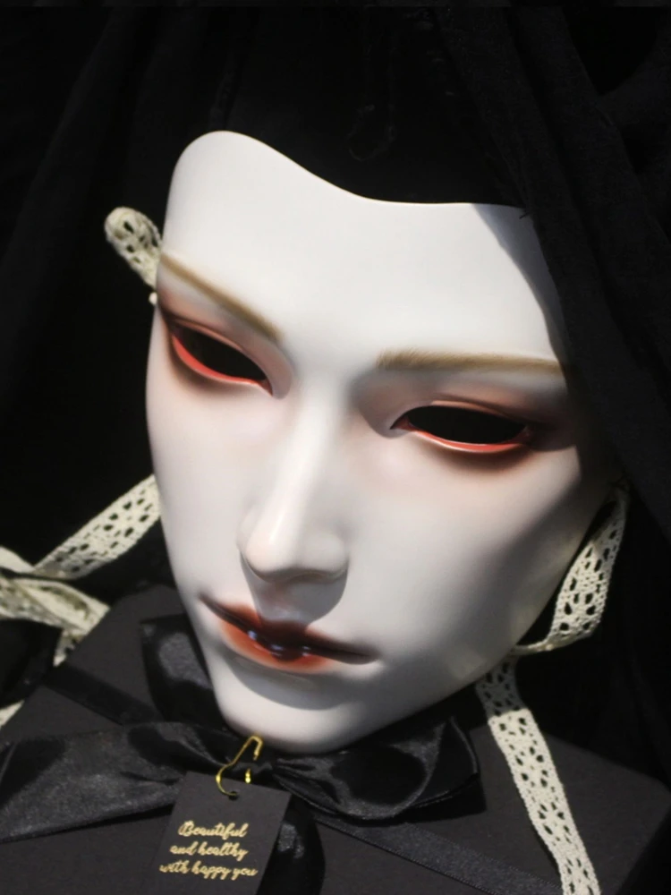Mask Retro Hand Drawing Fashio – Women Accessories Drawing Bewertung und Preis