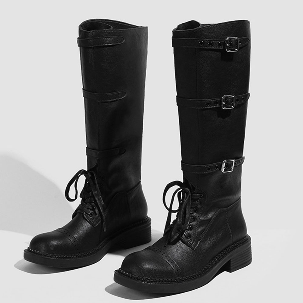 Women's Knee High Boots Vintag – Women Electronic Accessories Bewertung und Preis