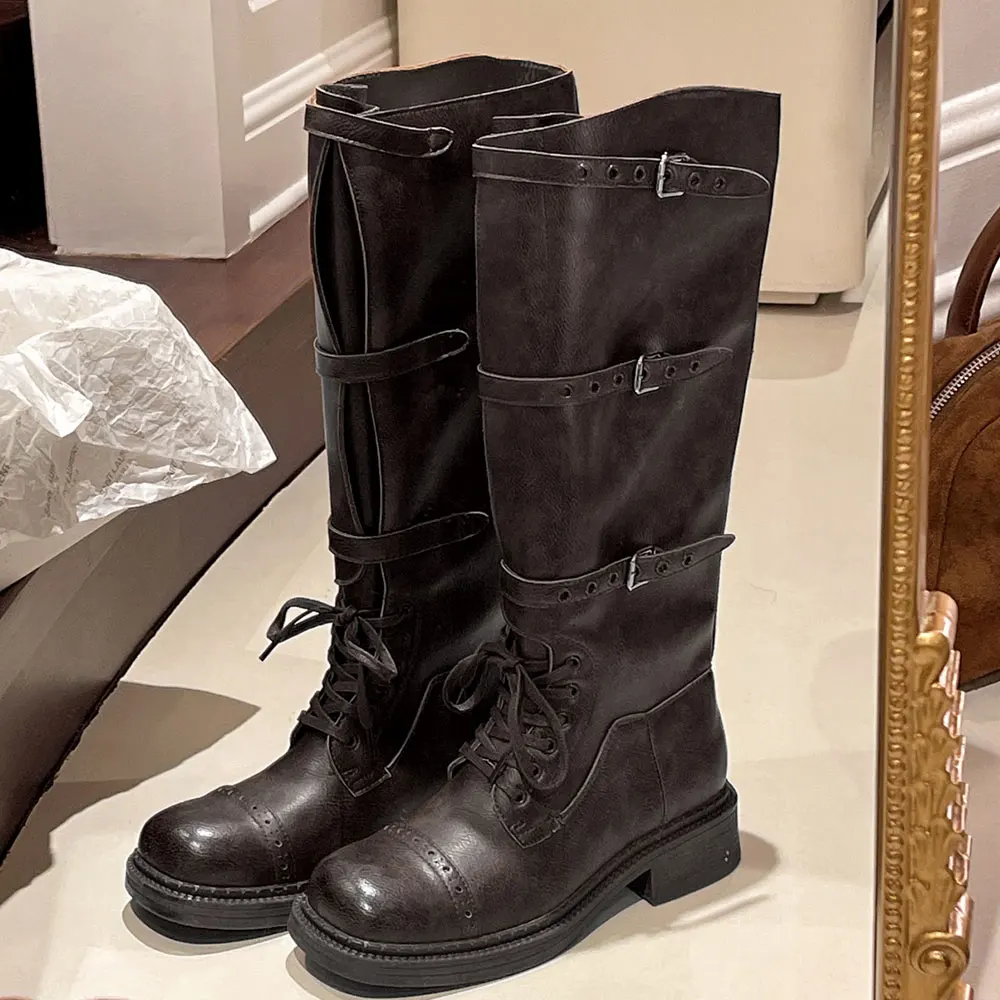 Women's Knee High Boots Vintag – Women Electronic Accessories Bewertung und Preis