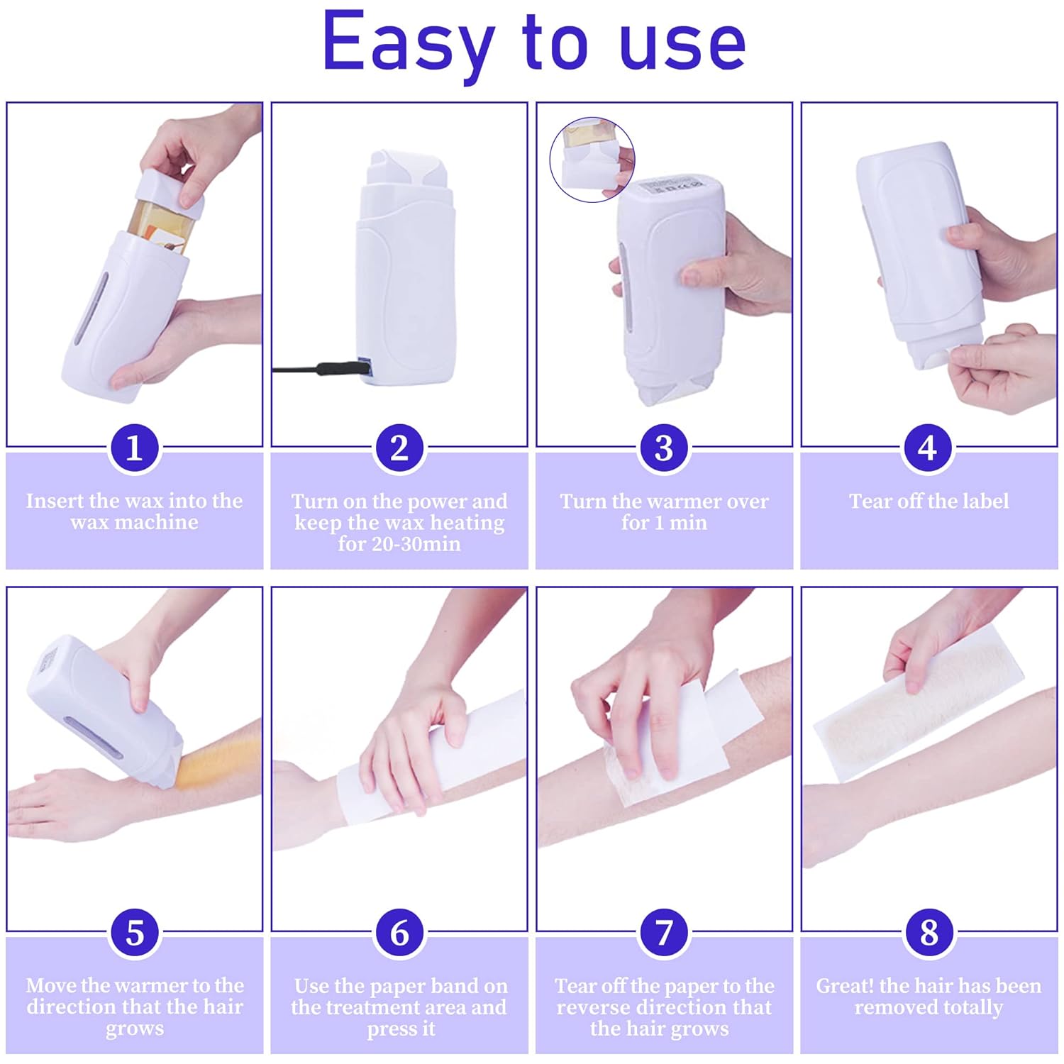 YIKOOLIN Wax Heater Roll On Ro – Women Accessories Clearance Bewertung und Preis