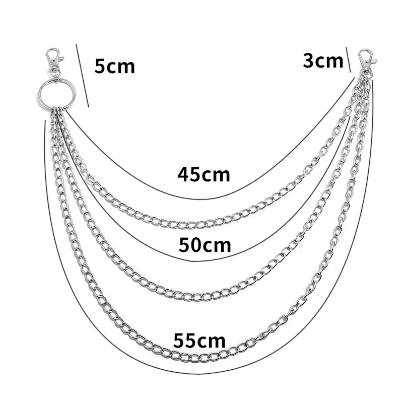 Layer Metal Belt Chain Punk Ho – Women Electronic Accessories Bewertung und Preis