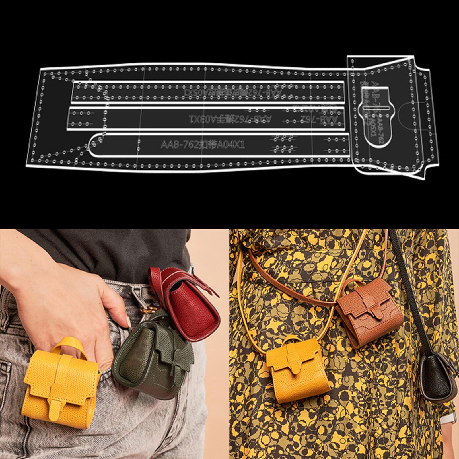 Leather Craft Pattern Handcraf – Women Accessories Drawing Bewertung und Preis