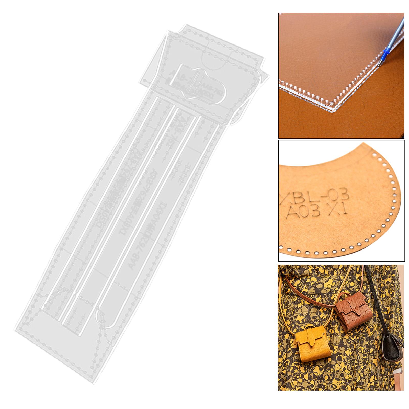 Leather Craft Pattern Handcraf – Women Accessories Drawing Bewertung und Preis