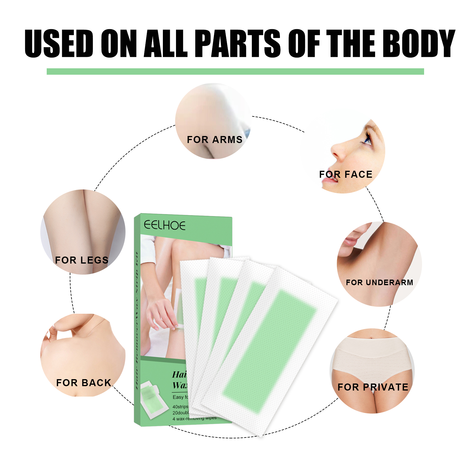 EELHOE Hair Removal Wax Strip  – Women Accessories Clearance Bewertung und Preis