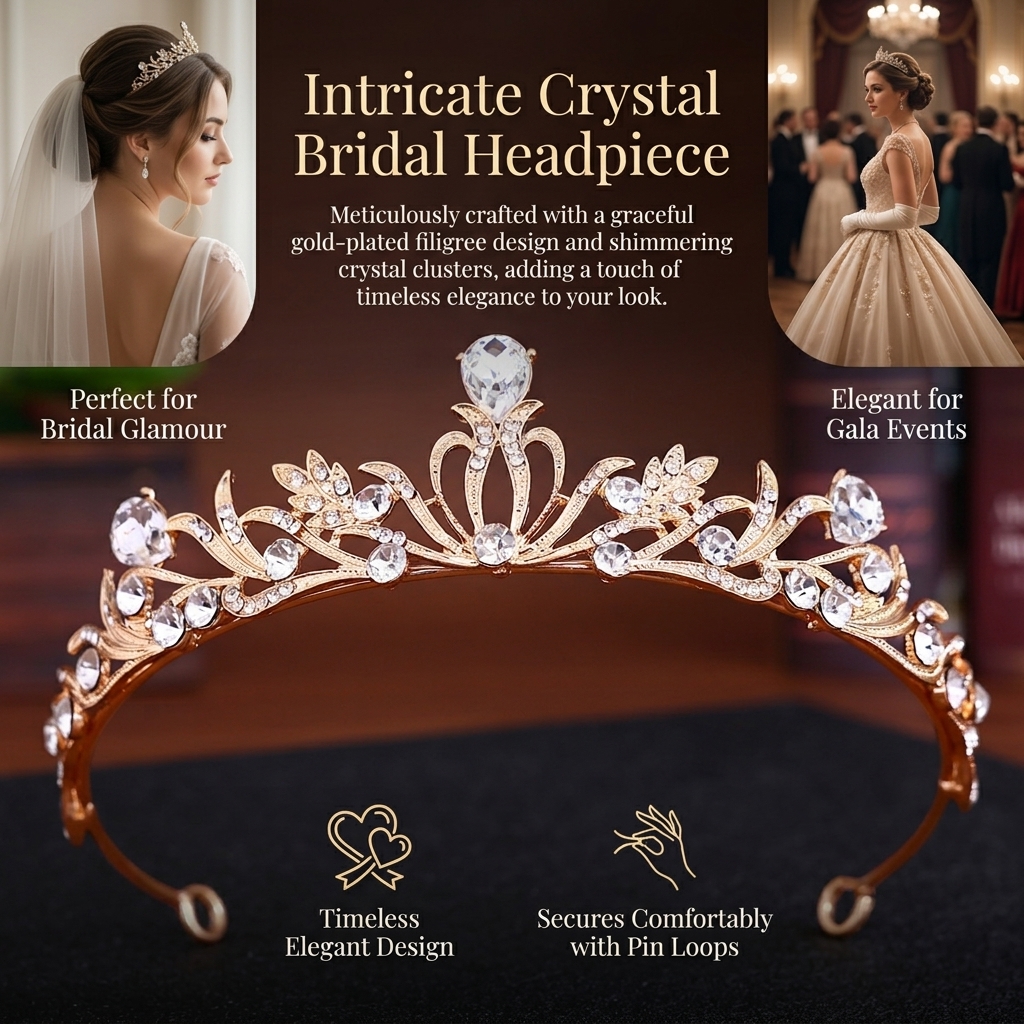 Crystal Wedding Tiaras And Cro – Women'S Accessories Jewelry Bewertung und Preis