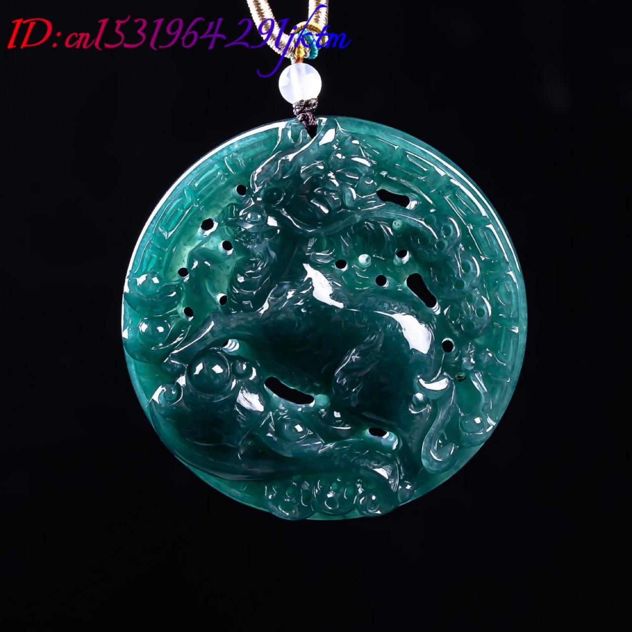 Burmese Jadeite Dragon Pendant – Women'S Vintage Accessories Bewertung und Preis