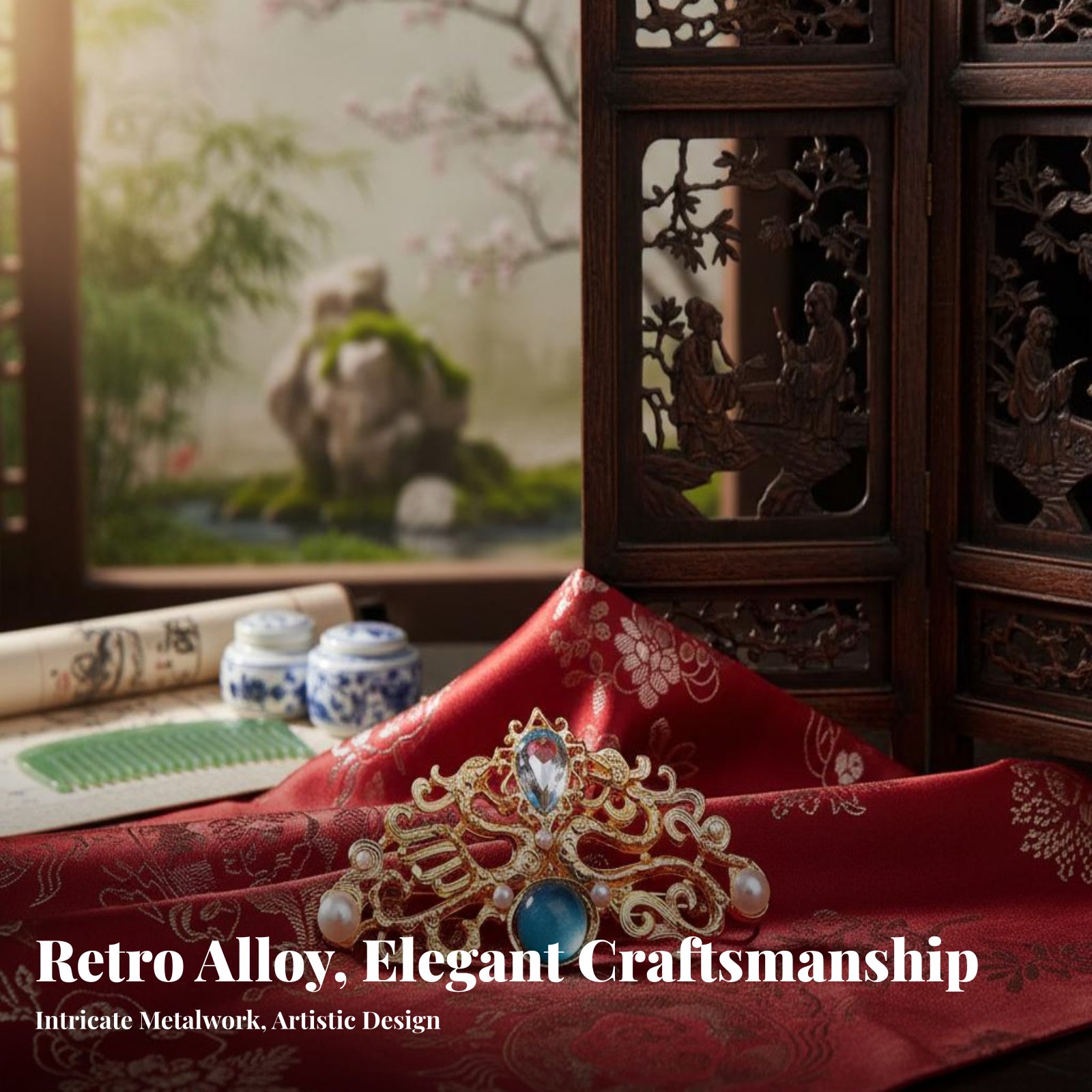 Chinese Traditional Hair Acces – Women'S Vintage Accessories Bewertung und Preis