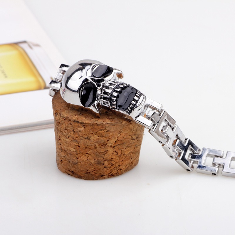 Skull Titanium Steel Bracelet  – Women'S Accessories To Wear With Watch Bewertung und Preis
