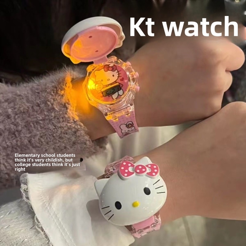 Hello Kitty Shape Flip Electro – Women'S Accessories To Wear With Watch Bewertung und Preis