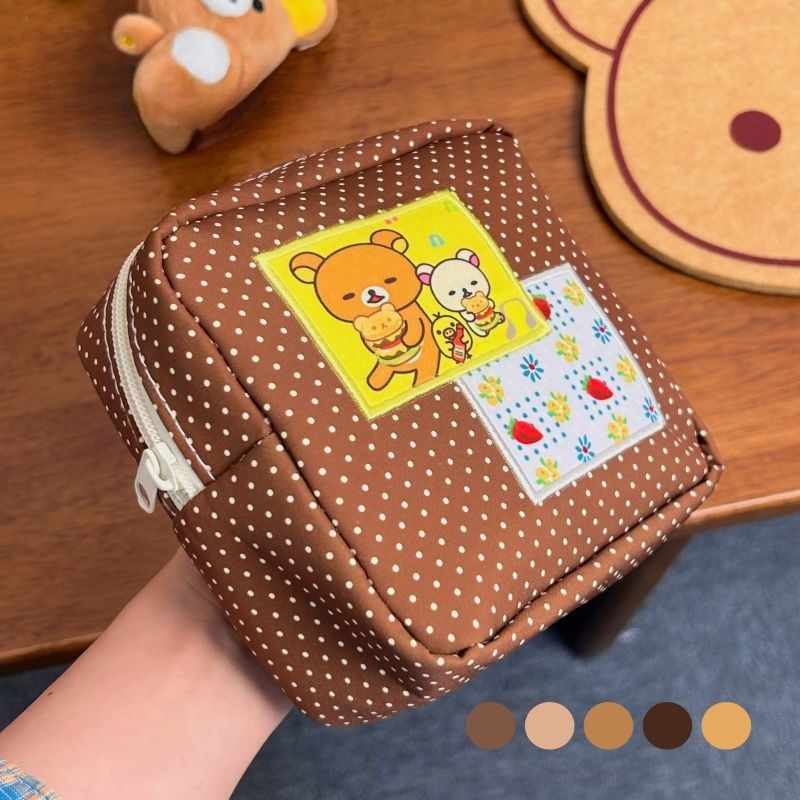 Kawaii Rilakkuma Brown Polka D – Women'S Vanity Accessories Bewertung und Preis