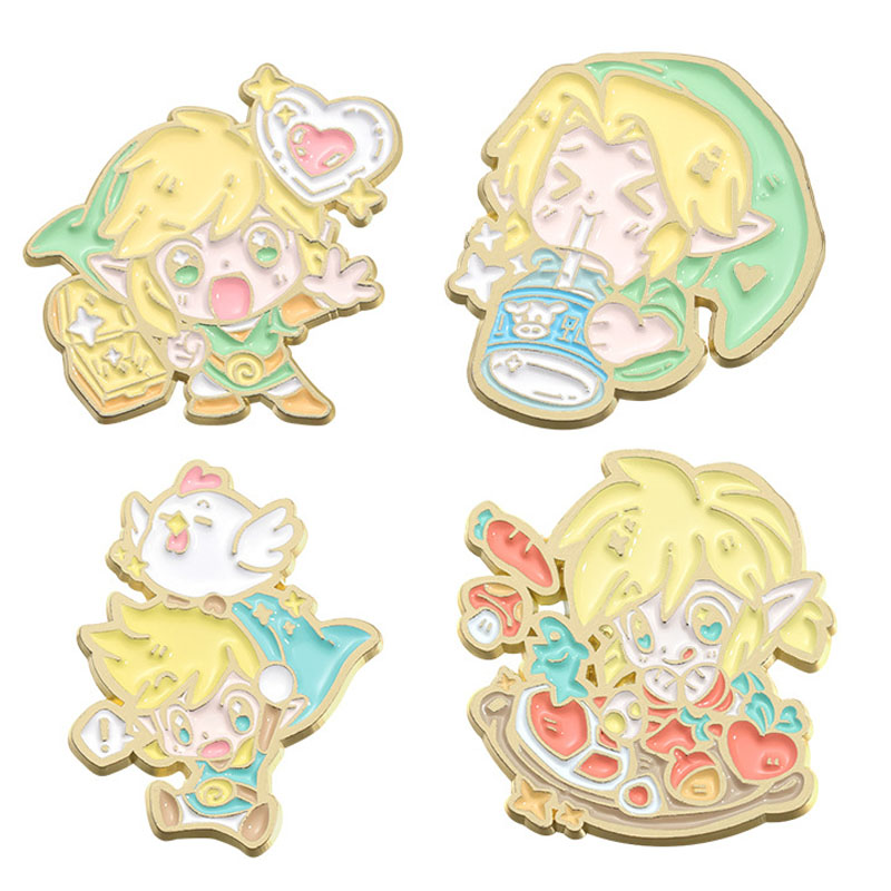 Adventure Game Badges Enamel P – Women'S Accessories Jewelry Bewertung und Preis