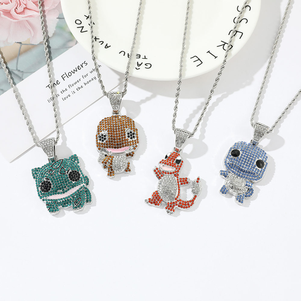 Diamond Studded Squirtle Neckl – Women'S Accessories Jewelry Bewertung und Preis