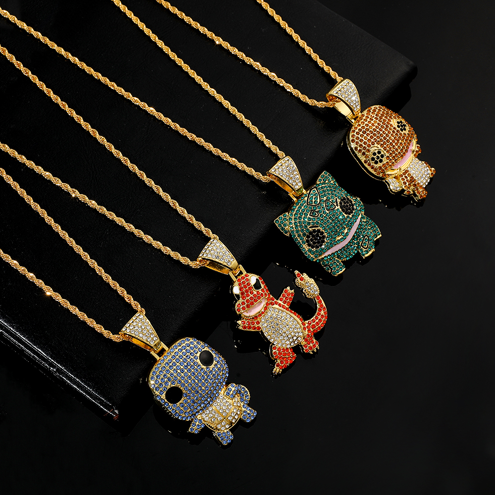 Diamond Studded Squirtle Neckl – Women'S Accessories Jewelry Bewertung und Preis