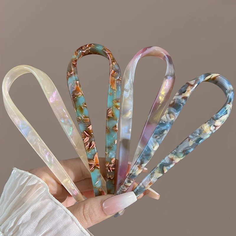 U-Shaped Hair Sticks Acetate A – Women'S Formal Accessories Bewertung und Preis