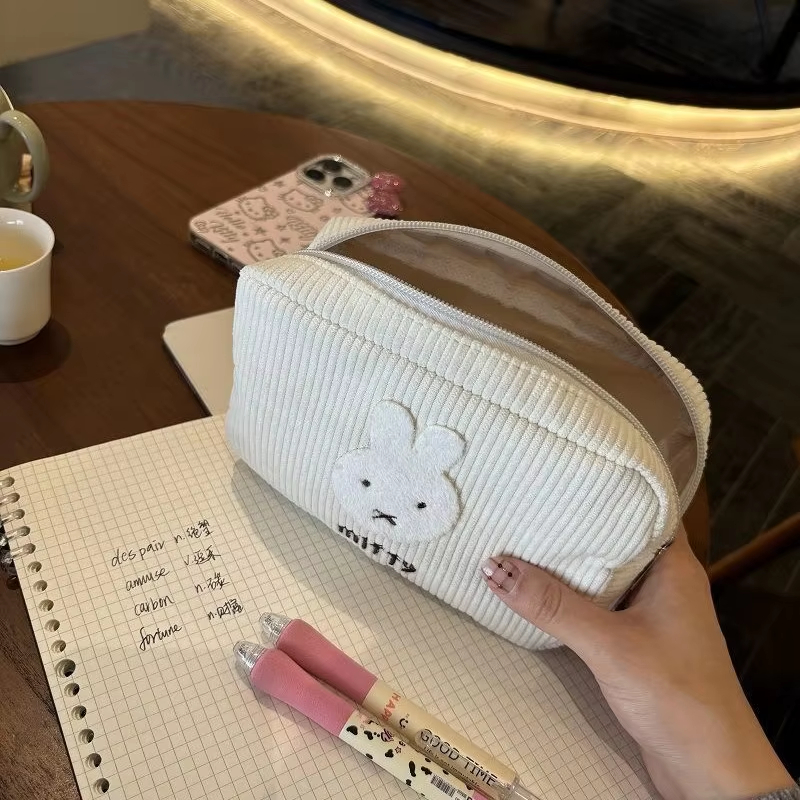 Miffy Kawaii Corduroy Cosmetic – Women'S Vanity Accessories Bewertung und Preis
