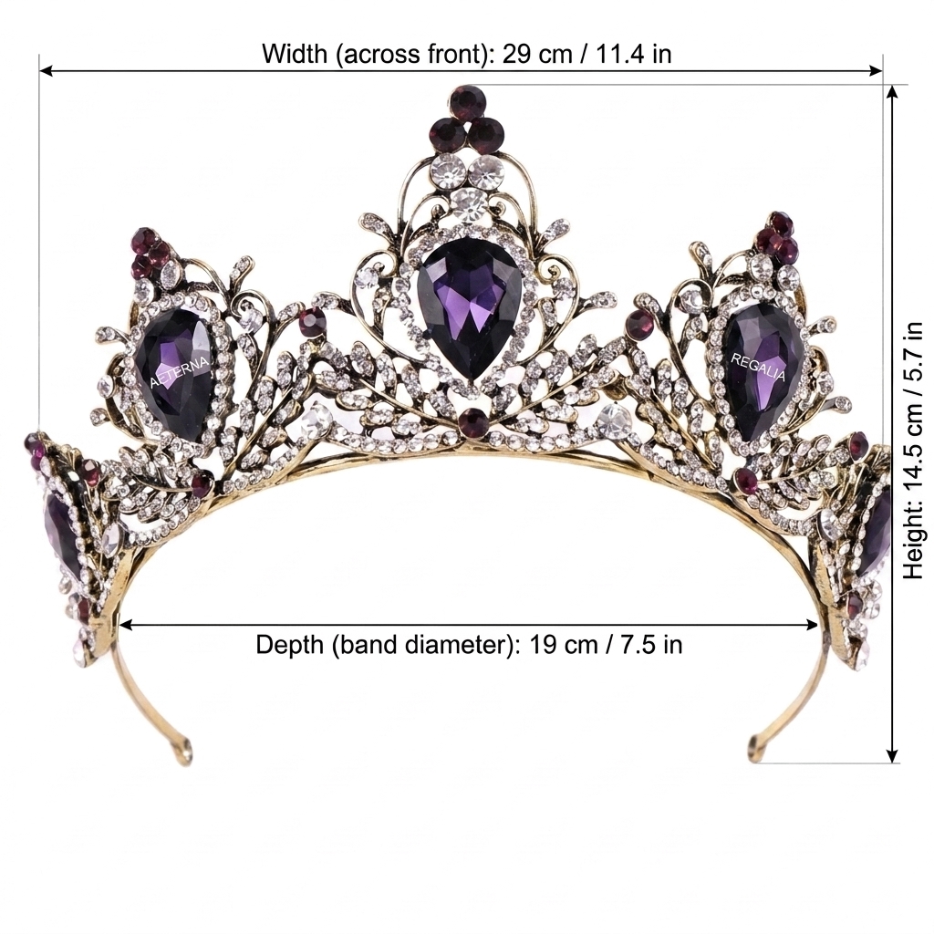 Crown Headpiece Lightweight Ba – Women'S Vintage Accessories Bewertung und Preis