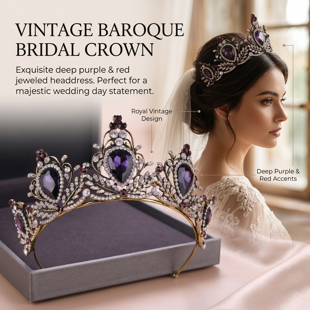 Crown Headpiece Lightweight Ba – Women'S Vintage Accessories Bewertung und Preis