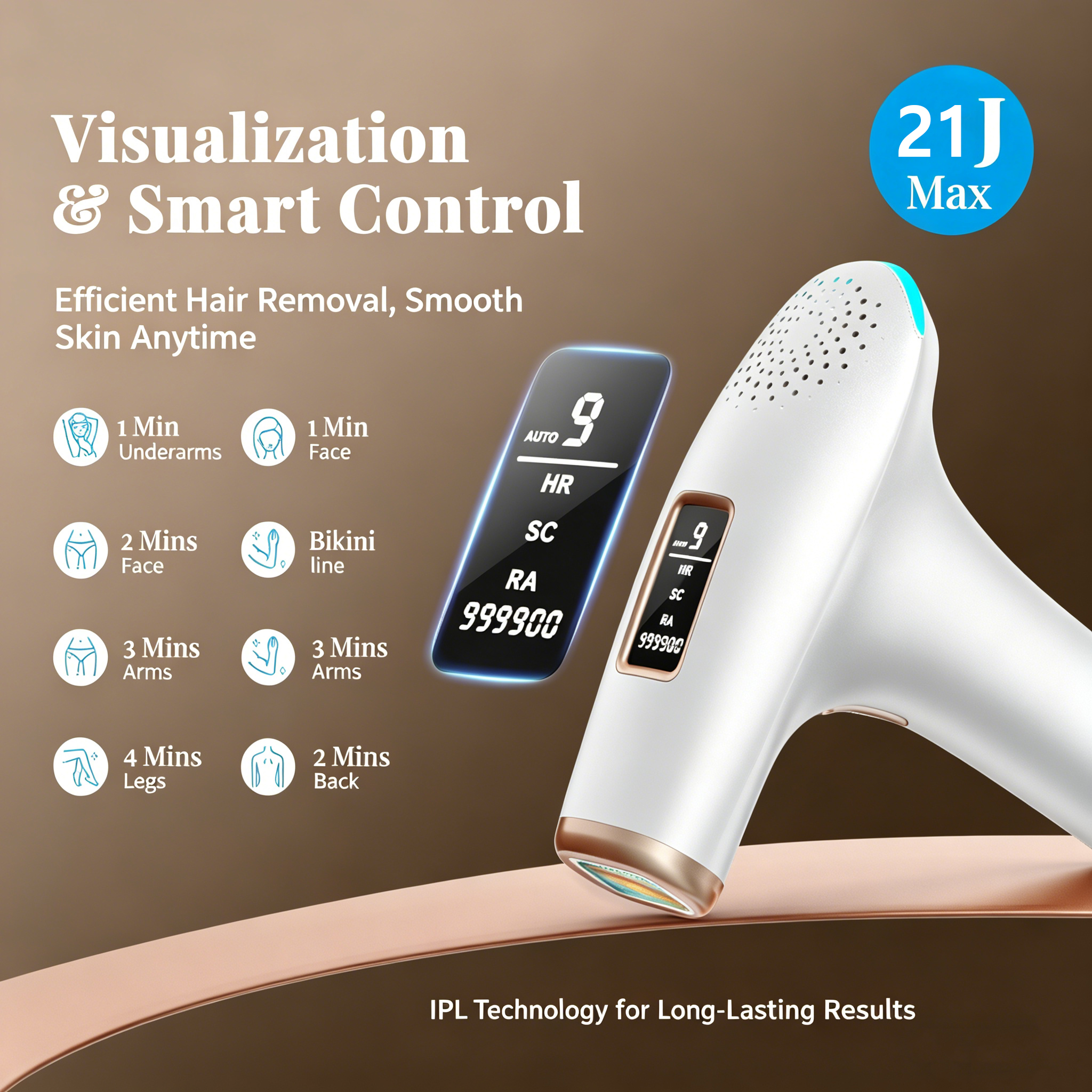 IPL Hair Removal Device 999900 – Women Accessories Clearance Bewertung und Preis