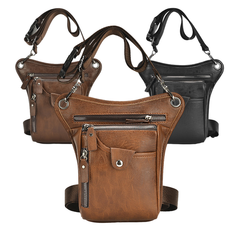 Vintage Pu Leather Waist Pack  – Women Electronic Accessories Bewertung und Preis
