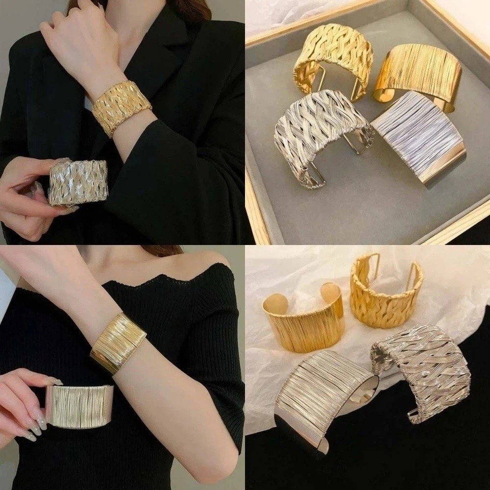 Hollow-out Alloy Wide Opening  – Women Accessories Drawing Bewertung und Preis