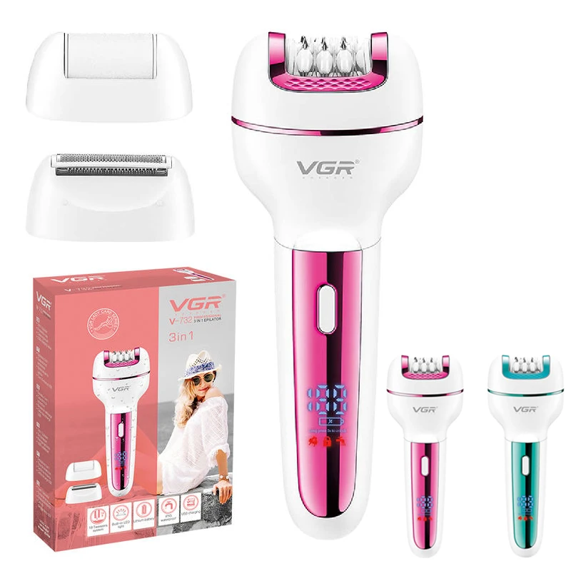 VGR 732 Original 3in1 Epilator – Women Accessories Clearance Bewertung und Preis