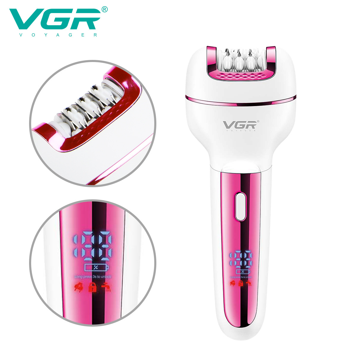 VGR 732 Original 3in1 Epilator – Women Accessories Clearance Bewertung und Preis