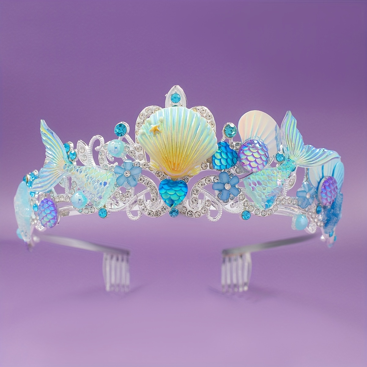 2025 New Mermaid Hair Comb Cro – Women'S Accessories Jewelry Bewertung und Preis